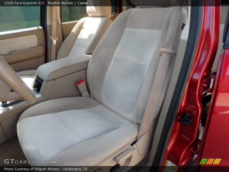 Redfire Metallic / Camel 2008 Ford Explorer XLT