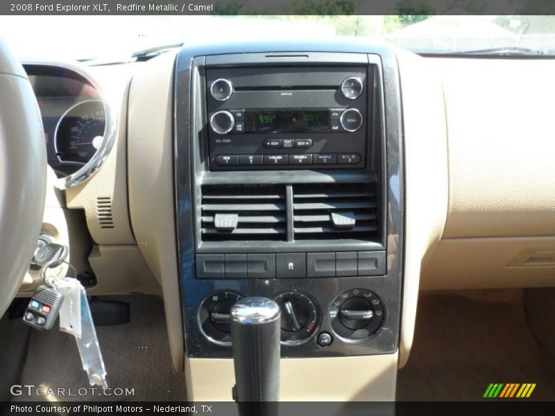 Redfire Metallic / Camel 2008 Ford Explorer XLT