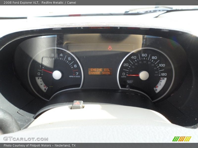 Redfire Metallic / Camel 2008 Ford Explorer XLT