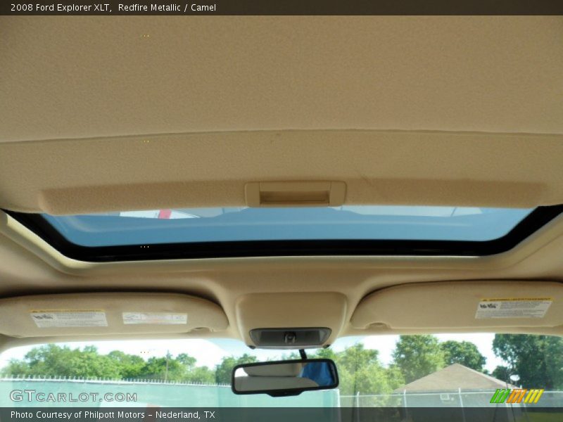 Redfire Metallic / Camel 2008 Ford Explorer XLT