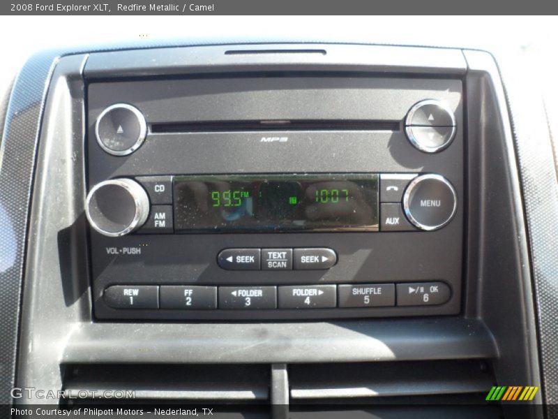Redfire Metallic / Camel 2008 Ford Explorer XLT