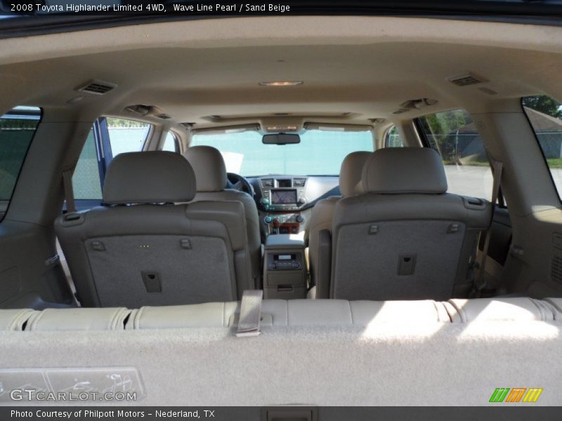 Wave Line Pearl / Sand Beige 2008 Toyota Highlander Limited 4WD