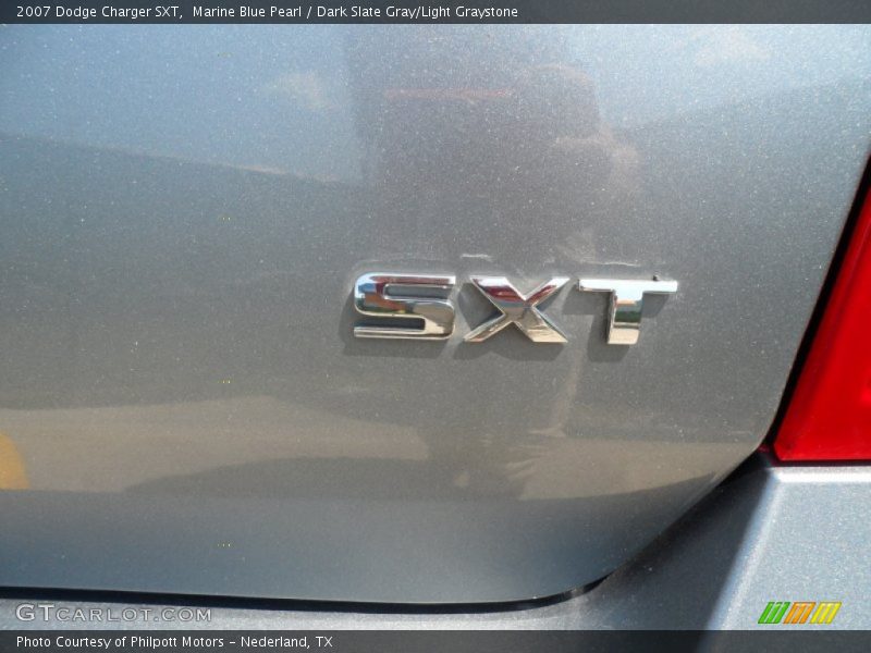 Marine Blue Pearl / Dark Slate Gray/Light Graystone 2007 Dodge Charger SXT