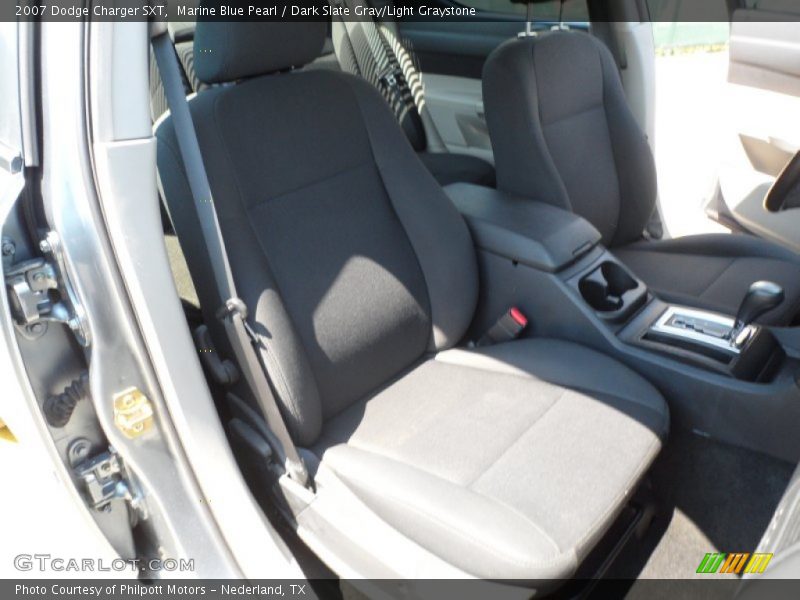Marine Blue Pearl / Dark Slate Gray/Light Graystone 2007 Dodge Charger SXT