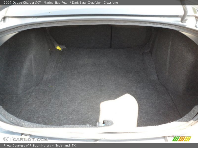 Marine Blue Pearl / Dark Slate Gray/Light Graystone 2007 Dodge Charger SXT