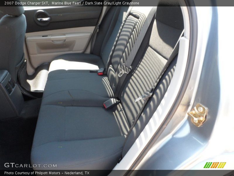 Marine Blue Pearl / Dark Slate Gray/Light Graystone 2007 Dodge Charger SXT