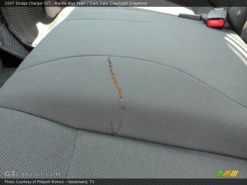 Marine Blue Pearl / Dark Slate Gray/Light Graystone 2007 Dodge Charger SXT