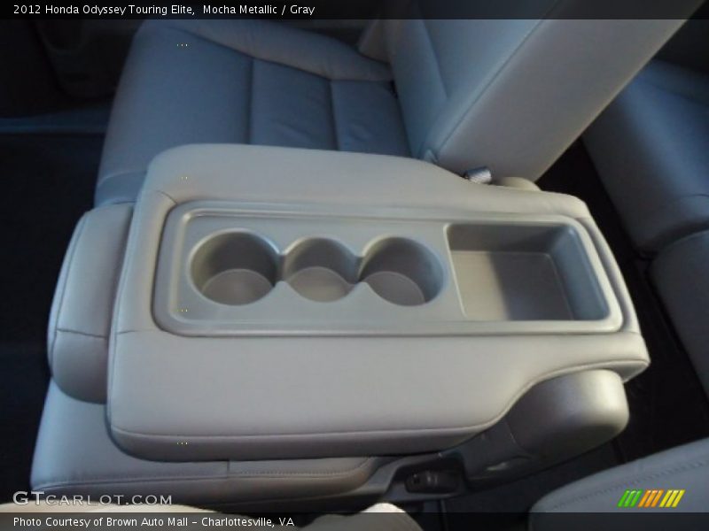 Mocha Metallic / Gray 2012 Honda Odyssey Touring Elite
