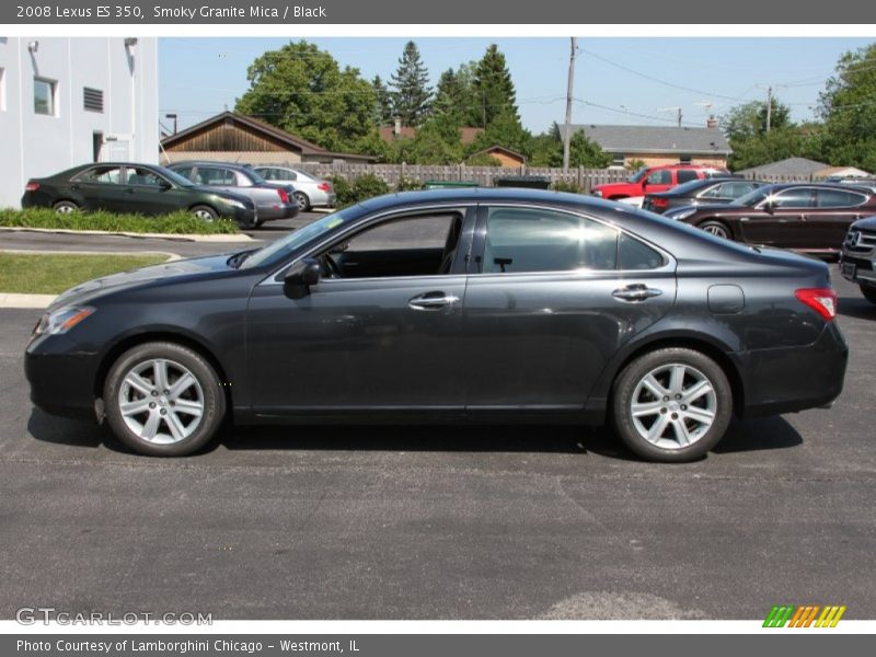 Smoky Granite Mica / Black 2008 Lexus ES 350