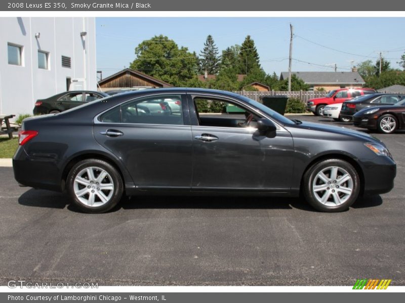 Smoky Granite Mica / Black 2008 Lexus ES 350