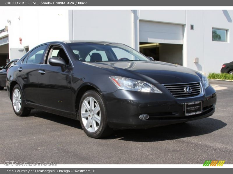Smoky Granite Mica / Black 2008 Lexus ES 350