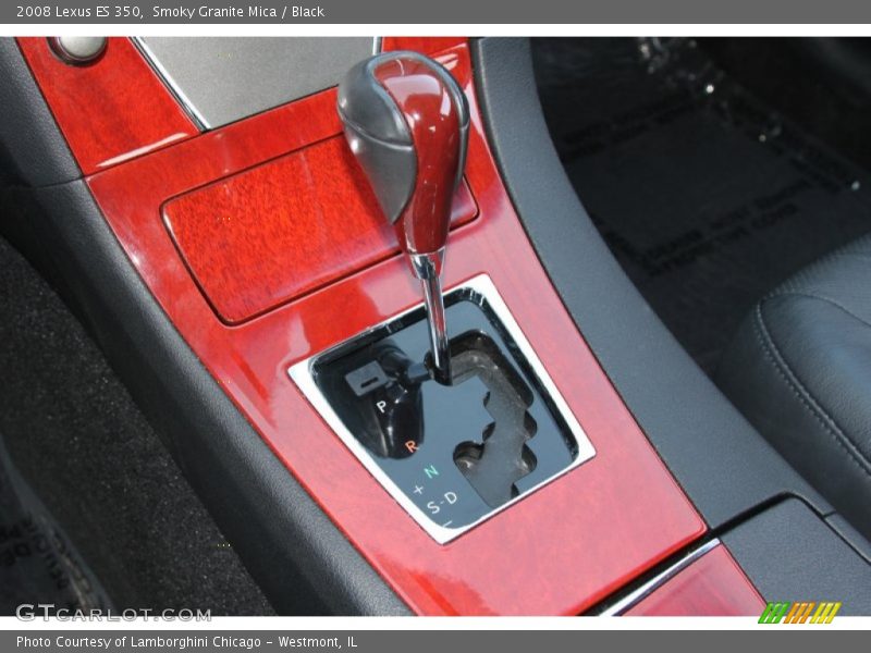 Smoky Granite Mica / Black 2008 Lexus ES 350