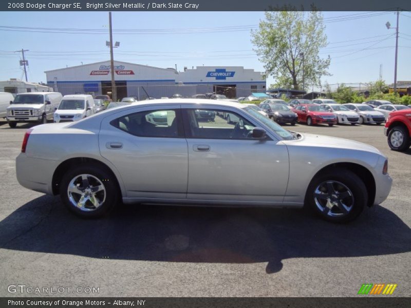 Bright Silver Metallic / Dark Slate Gray 2008 Dodge Charger SE