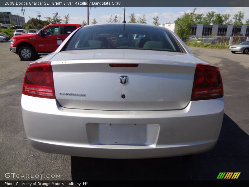 Bright Silver Metallic / Dark Slate Gray 2008 Dodge Charger SE