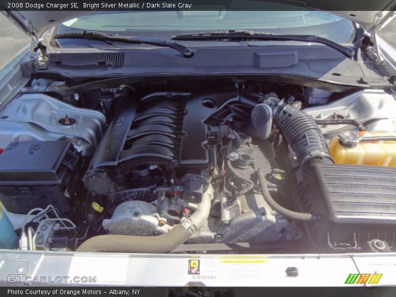 Bright Silver Metallic / Dark Slate Gray 2008 Dodge Charger SE