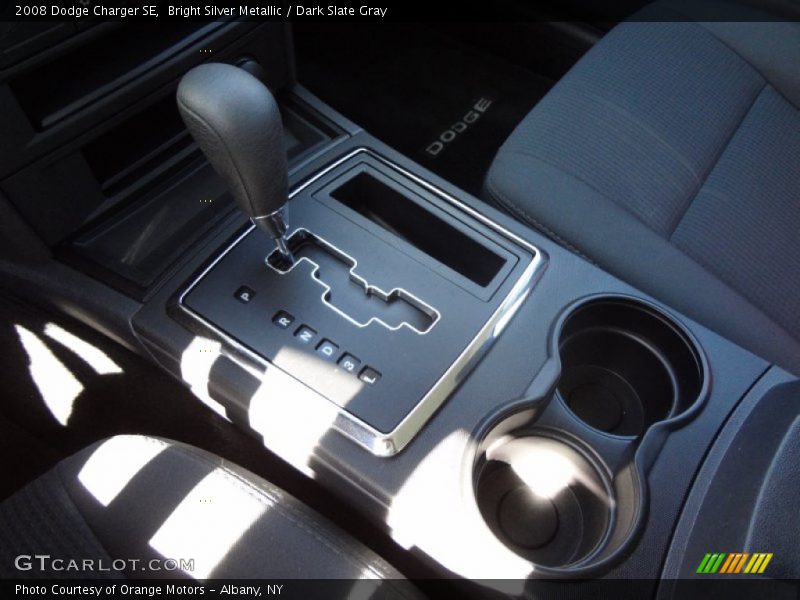 Bright Silver Metallic / Dark Slate Gray 2008 Dodge Charger SE