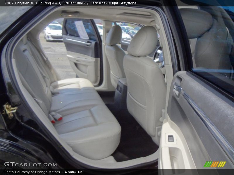 Brilliant Black / Dark Khaki/Light Graystone 2007 Chrysler 300 Touring AWD