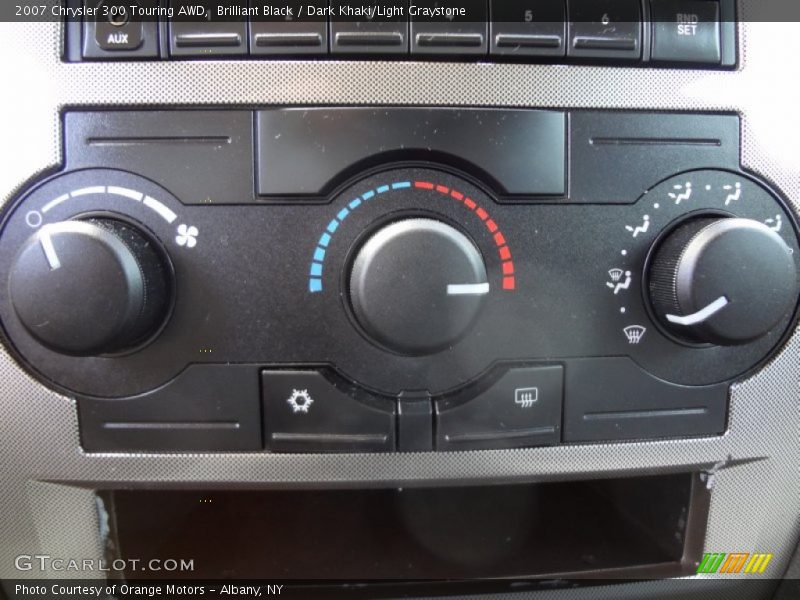 Brilliant Black / Dark Khaki/Light Graystone 2007 Chrysler 300 Touring AWD