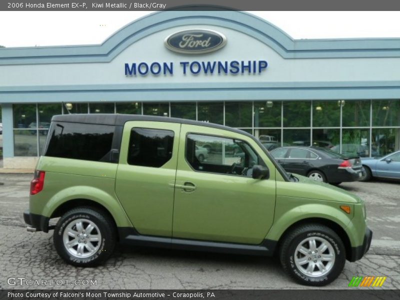 Kiwi Metallic / Black/Gray 2006 Honda Element EX-P