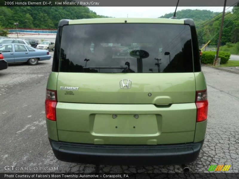 Kiwi Metallic / Black/Gray 2006 Honda Element EX-P