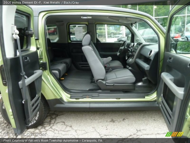 Kiwi Metallic / Black/Gray 2006 Honda Element EX-P