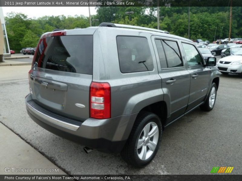 Mineral Gray Metallic / Dark Slate Gray 2011 Jeep Patriot Latitude X 4x4