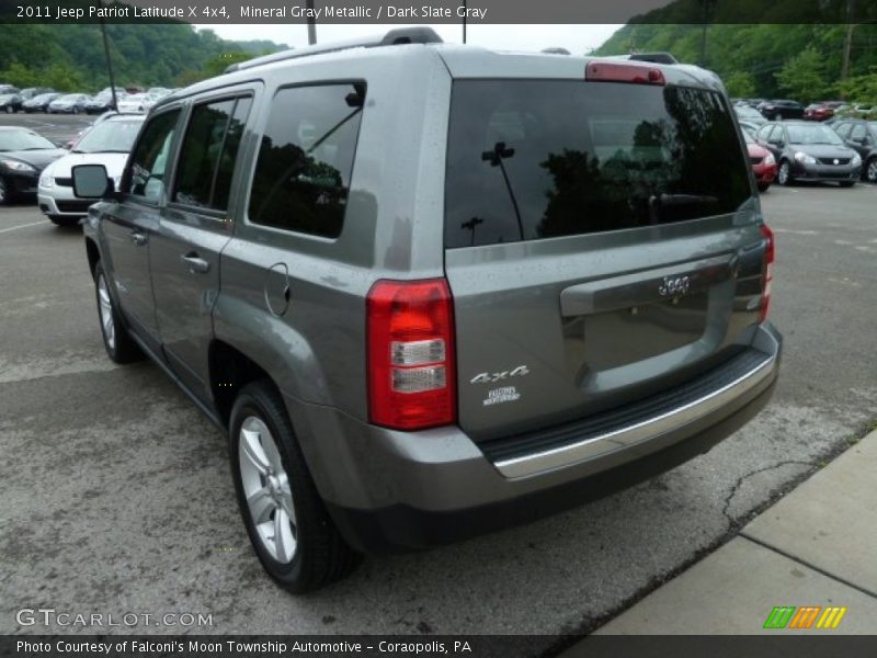 Mineral Gray Metallic / Dark Slate Gray 2011 Jeep Patriot Latitude X 4x4