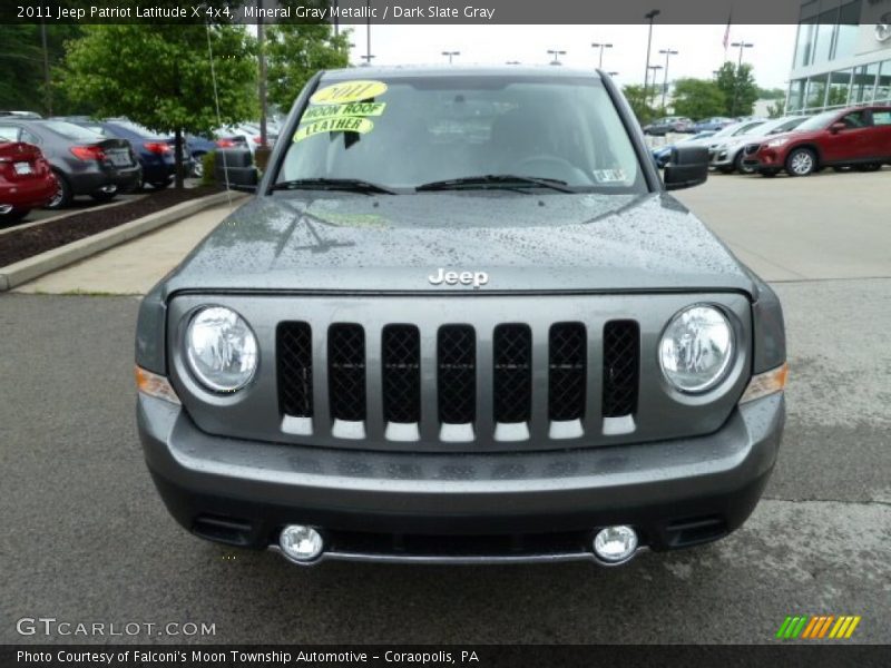 Mineral Gray Metallic / Dark Slate Gray 2011 Jeep Patriot Latitude X 4x4