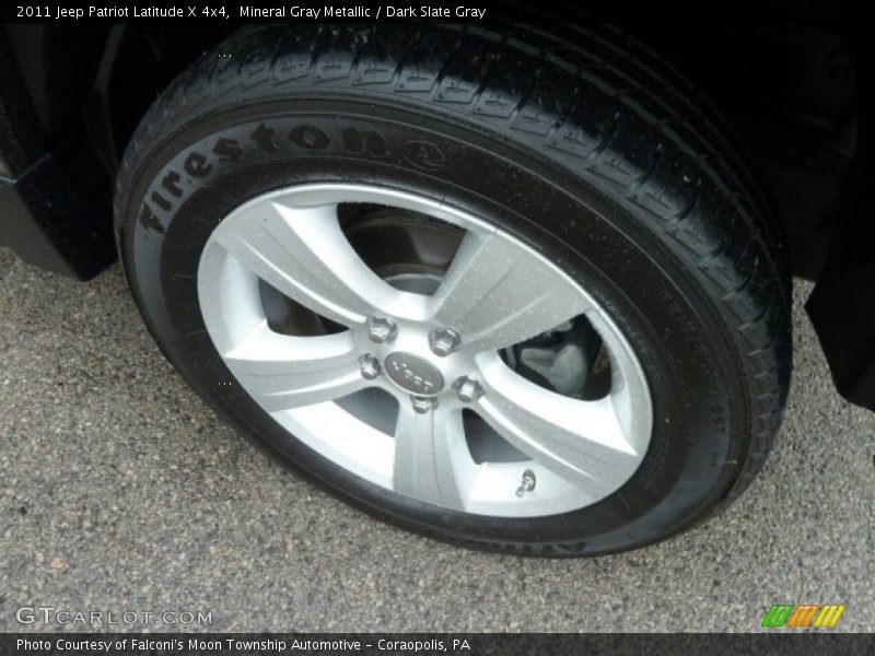 Mineral Gray Metallic / Dark Slate Gray 2011 Jeep Patriot Latitude X 4x4