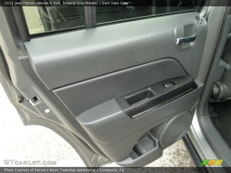 Mineral Gray Metallic / Dark Slate Gray 2011 Jeep Patriot Latitude X 4x4