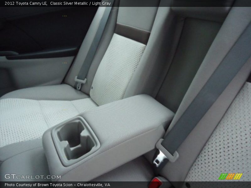 Classic Silver Metallic / Light Gray 2012 Toyota Camry LE
