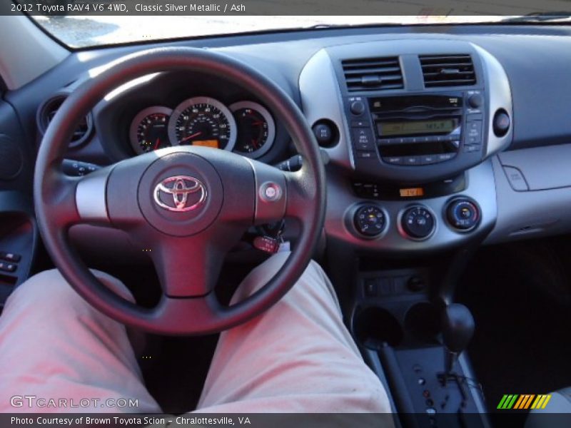 Classic Silver Metallic / Ash 2012 Toyota RAV4 V6 4WD