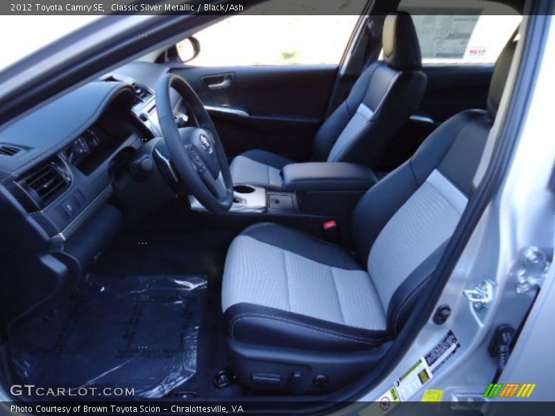 Classic Silver Metallic / Black/Ash 2012 Toyota Camry SE