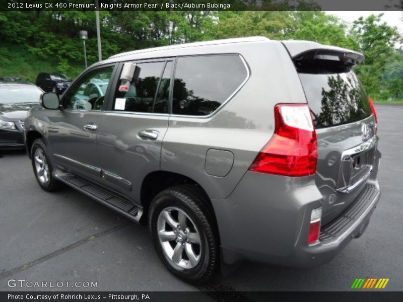 Knights Armor Pearl / Black/Auburn Bubinga 2012 Lexus GX 460 Premium