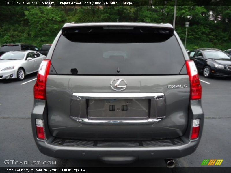 Knights Armor Pearl / Black/Auburn Bubinga 2012 Lexus GX 460 Premium