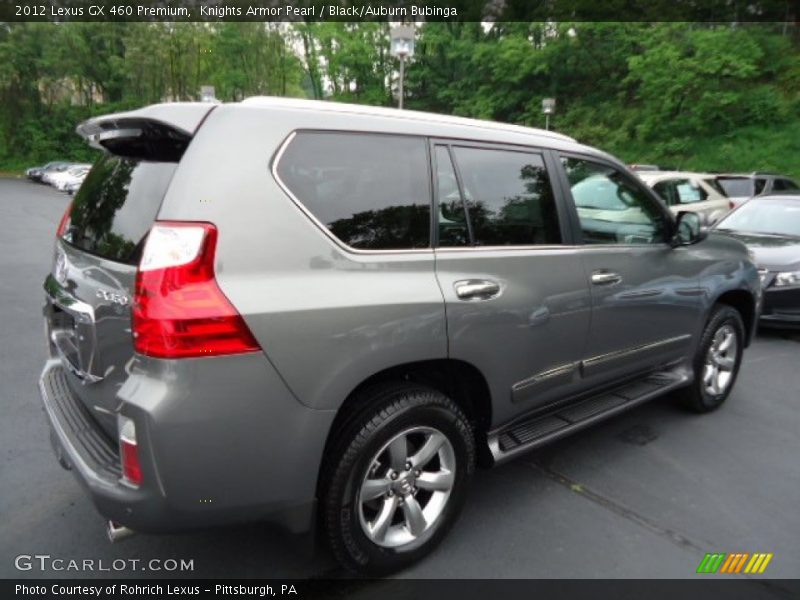 Knights Armor Pearl / Black/Auburn Bubinga 2012 Lexus GX 460 Premium