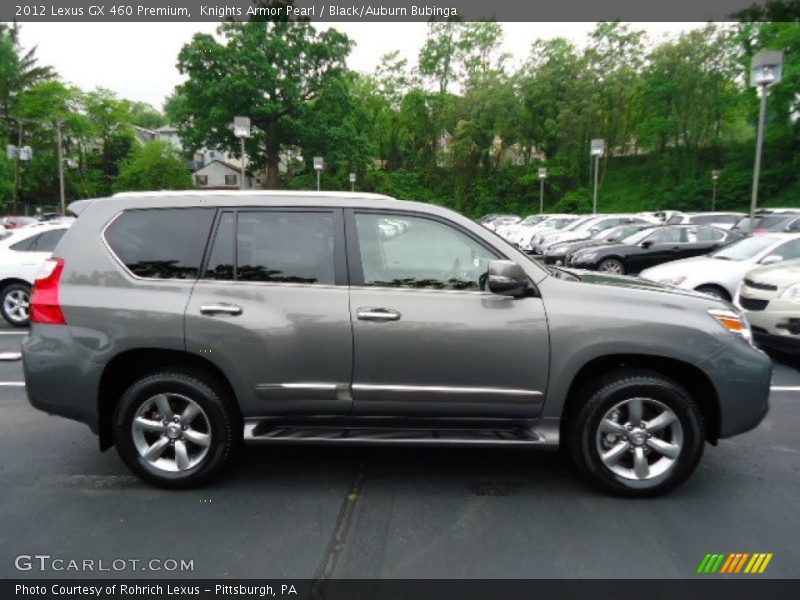 Knights Armor Pearl / Black/Auburn Bubinga 2012 Lexus GX 460 Premium