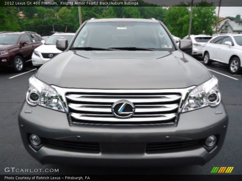 Knights Armor Pearl / Black/Auburn Bubinga 2012 Lexus GX 460 Premium