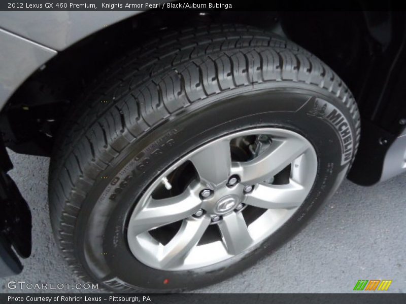 Knights Armor Pearl / Black/Auburn Bubinga 2012 Lexus GX 460 Premium