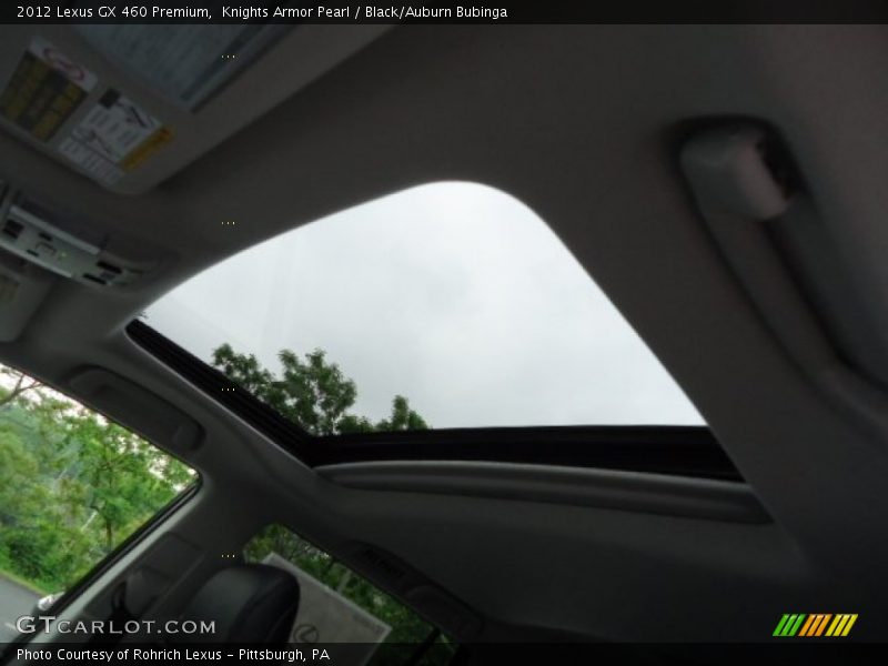 Knights Armor Pearl / Black/Auburn Bubinga 2012 Lexus GX 460 Premium