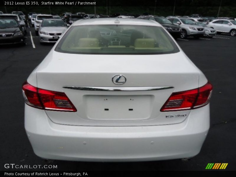 Starfire White Pearl / Parchment 2012 Lexus ES 350