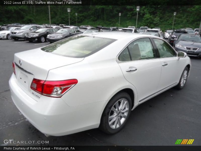Starfire White Pearl / Parchment 2012 Lexus ES 350