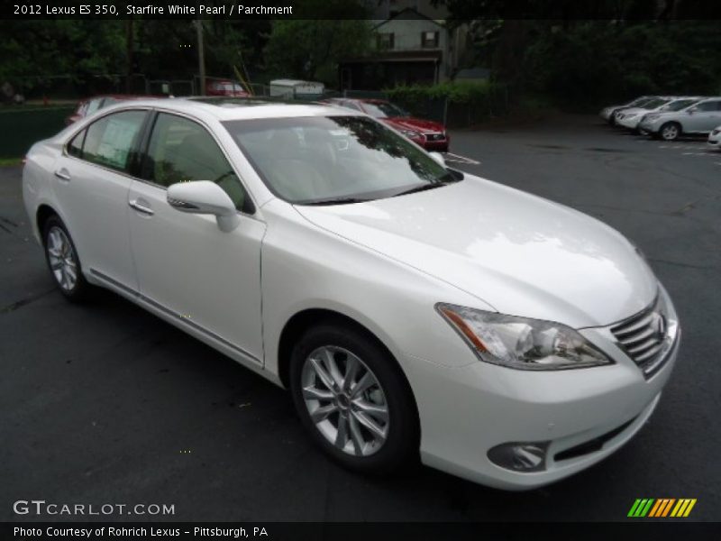 Starfire White Pearl / Parchment 2012 Lexus ES 350
