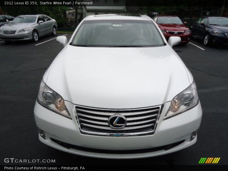 Starfire White Pearl / Parchment 2012 Lexus ES 350