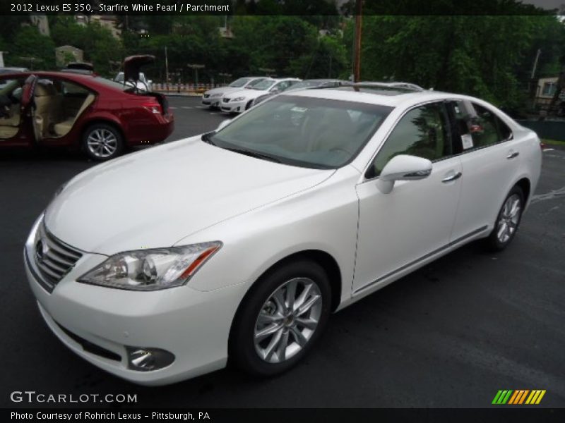Starfire White Pearl / Parchment 2012 Lexus ES 350