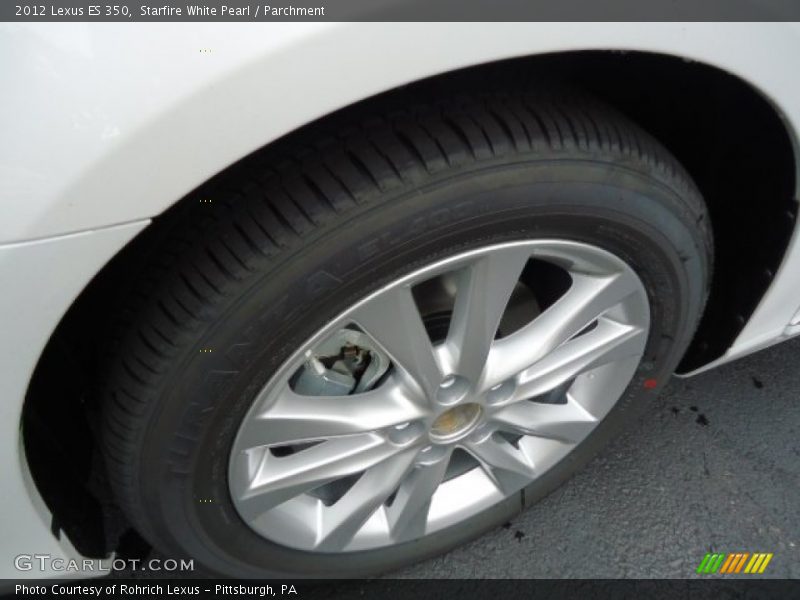 Starfire White Pearl / Parchment 2012 Lexus ES 350