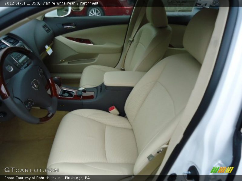 Starfire White Pearl / Parchment 2012 Lexus ES 350
