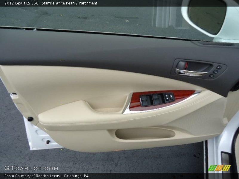 Starfire White Pearl / Parchment 2012 Lexus ES 350