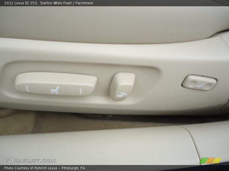 Starfire White Pearl / Parchment 2012 Lexus ES 350