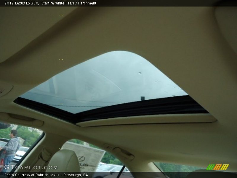 Starfire White Pearl / Parchment 2012 Lexus ES 350